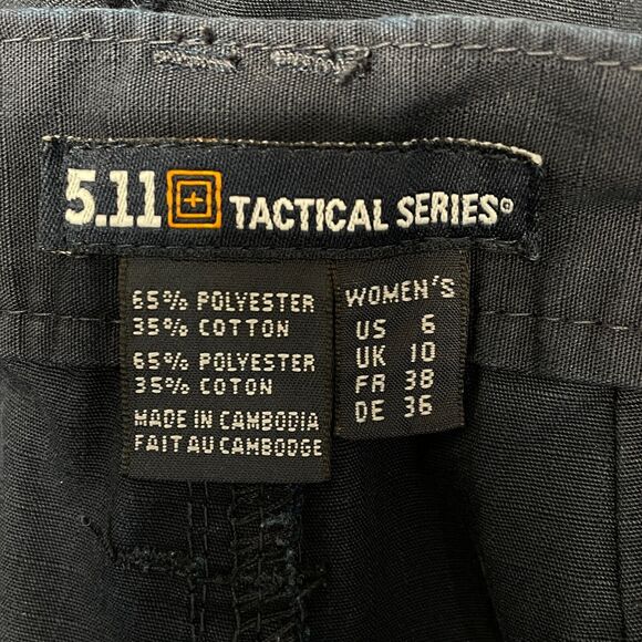 5.11 Tactical Women Cargo Utility Shorts Size US 6 UK 10 Ripstop Blue M273 -30 - Picture 8 of 14